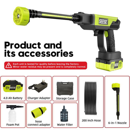 PowerRinse™ Portable Jet Washer