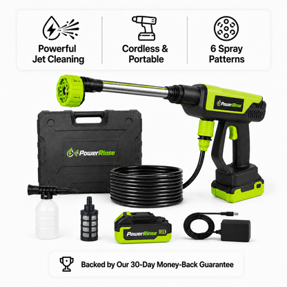 PowerRinse™ Portable Jet Washer